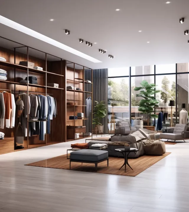 Aménagement d’un pop-up store prêt-à-porter