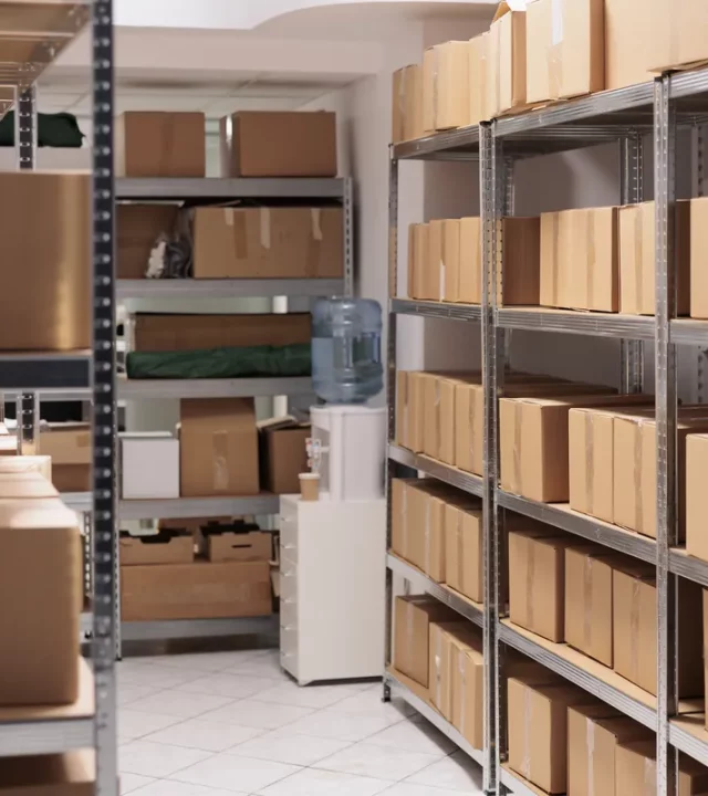 Zones de stockage et ateliers